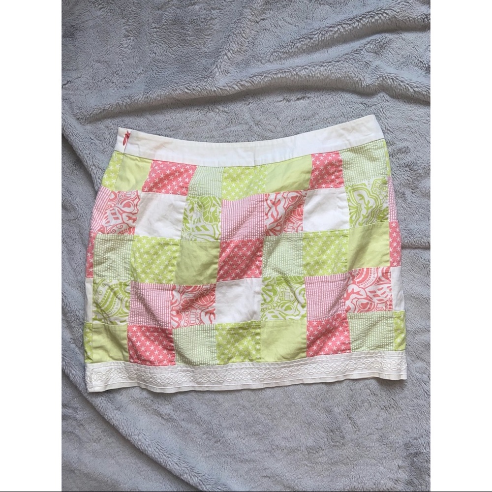 Vineyard vines patchwork skirt